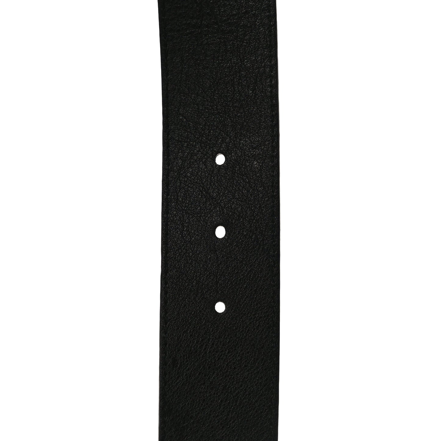 Calfskin L'Aveugle Par Amour Embroidered Double G 40mm Belt 75 30 Black Red