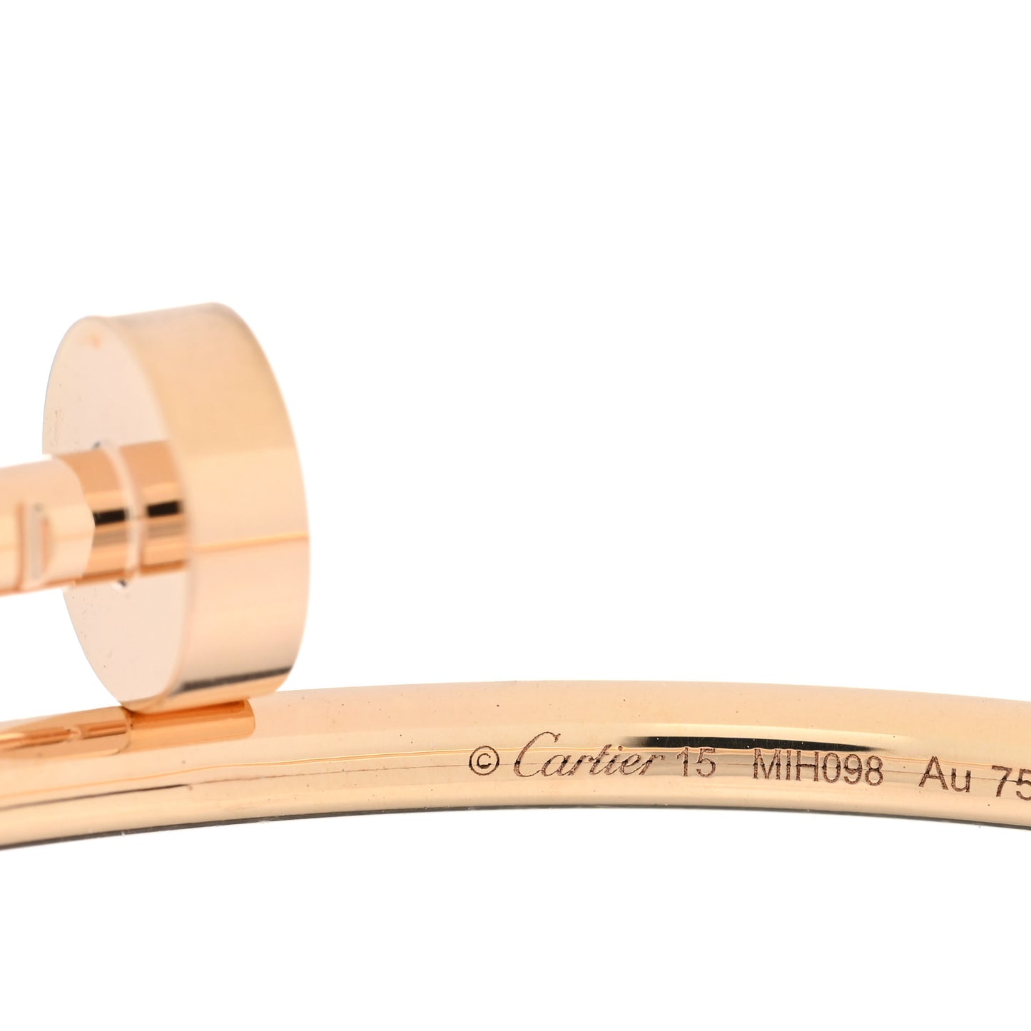 18K Pink Gold Small Juste Un Clou Bracelet 15