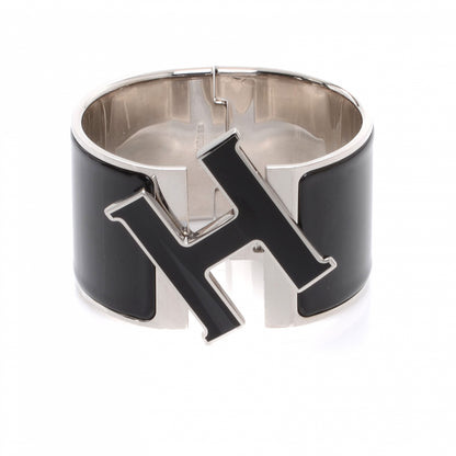 Hermes Enamel Extra Wide Clic Clac H Bracelet PM Black 4 of 6