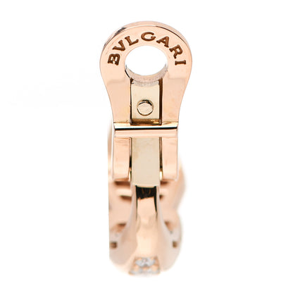 Bulgari 18K Rose Gold Diamond Serpenti Viper Earrings 4 of 6