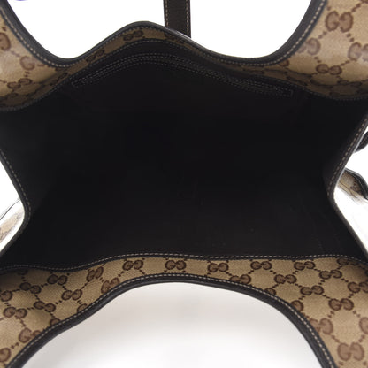 Gucci Crystal Monogram Medium Joy Shoulder Bag Dark Brown 5 of 10