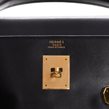 Hermes Box Kelly Retourne 32 Black 26 of 32