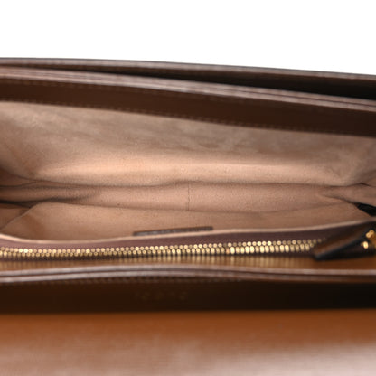 Gucci GG Supreme Monogram Horsebit 1955 Shoulder Bag Beige Brown Sugar 5 of 10