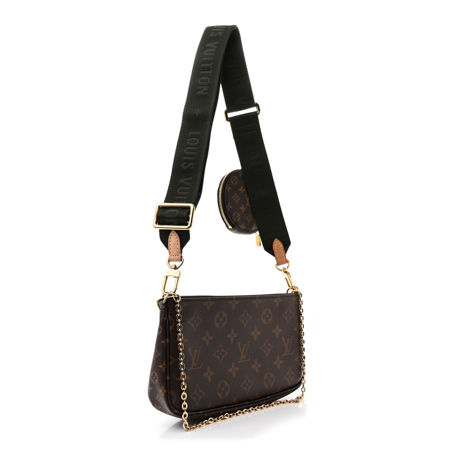 Monogram Multi Pochette Accessories Kaki