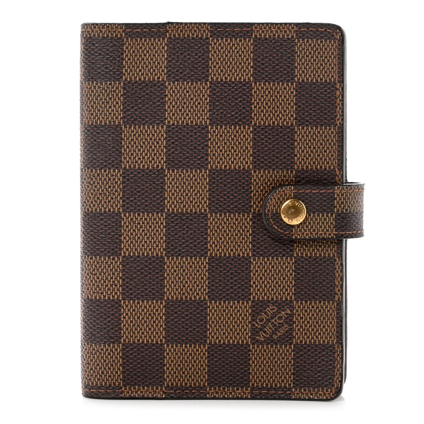 Damier Ebene Small Ring Agenda Cover