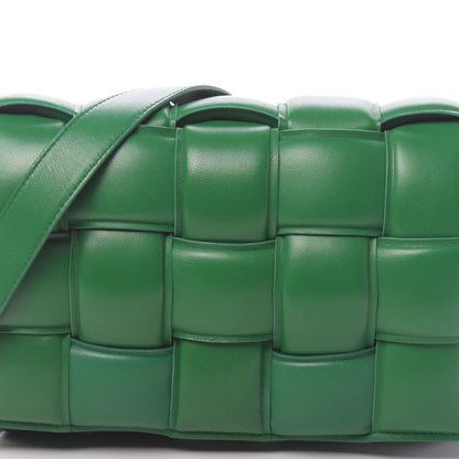 Bottega Veneta Nappa Maxi Intreccio Padded Cassette Crossbody Bag Racing Green 8 of 8