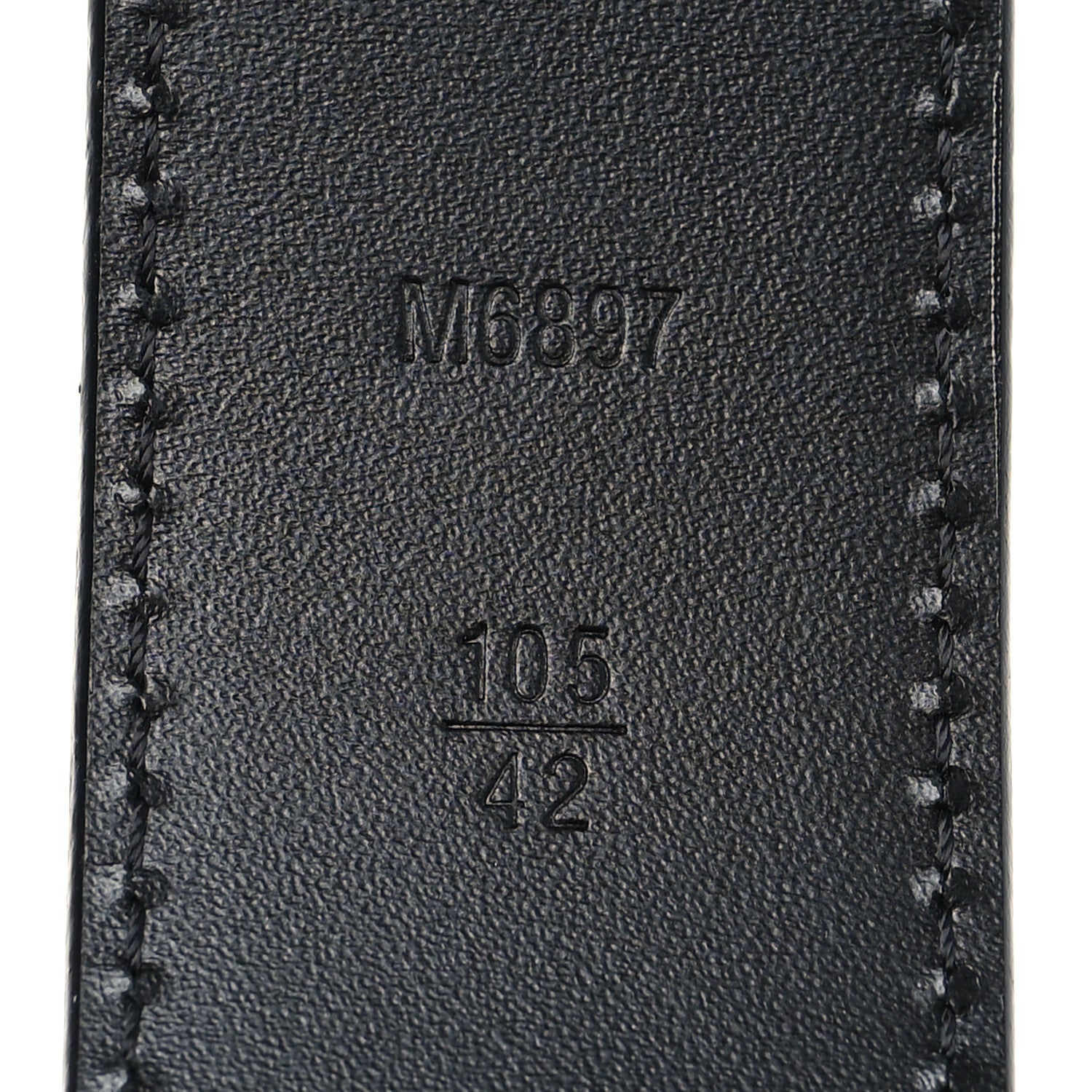 Louis Vuitton Taiga 35mm LV Initiales Belt 105 42 Black 6 of 6