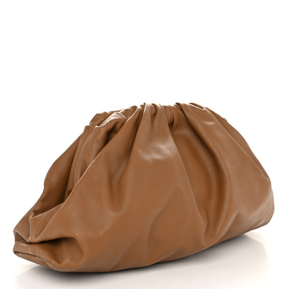 Bottega Veneta Smooth Butter Calf The Pouch Oversized Clutch Cammello 3 of 10