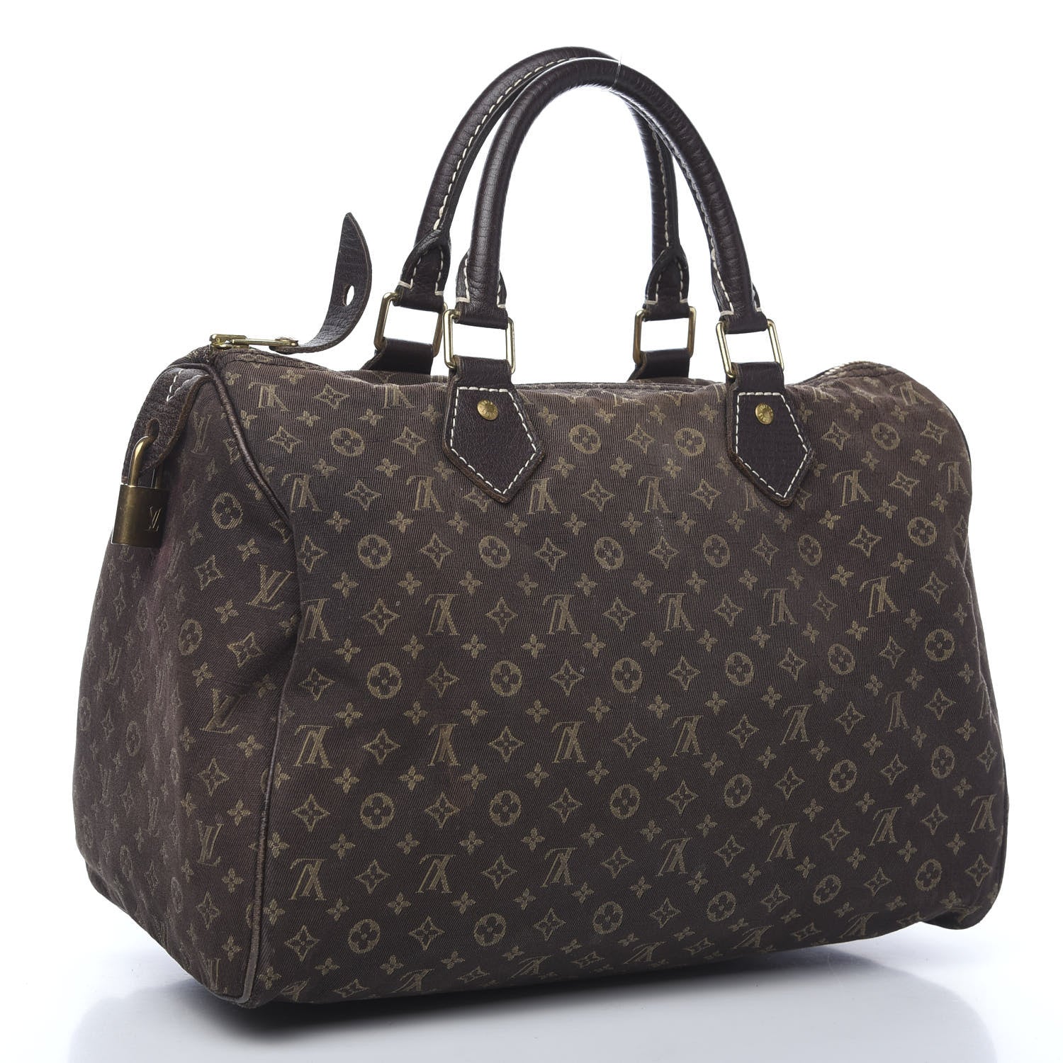 Louis Vuitton Mini Lin Speedy 30 Ebene 2 of 15