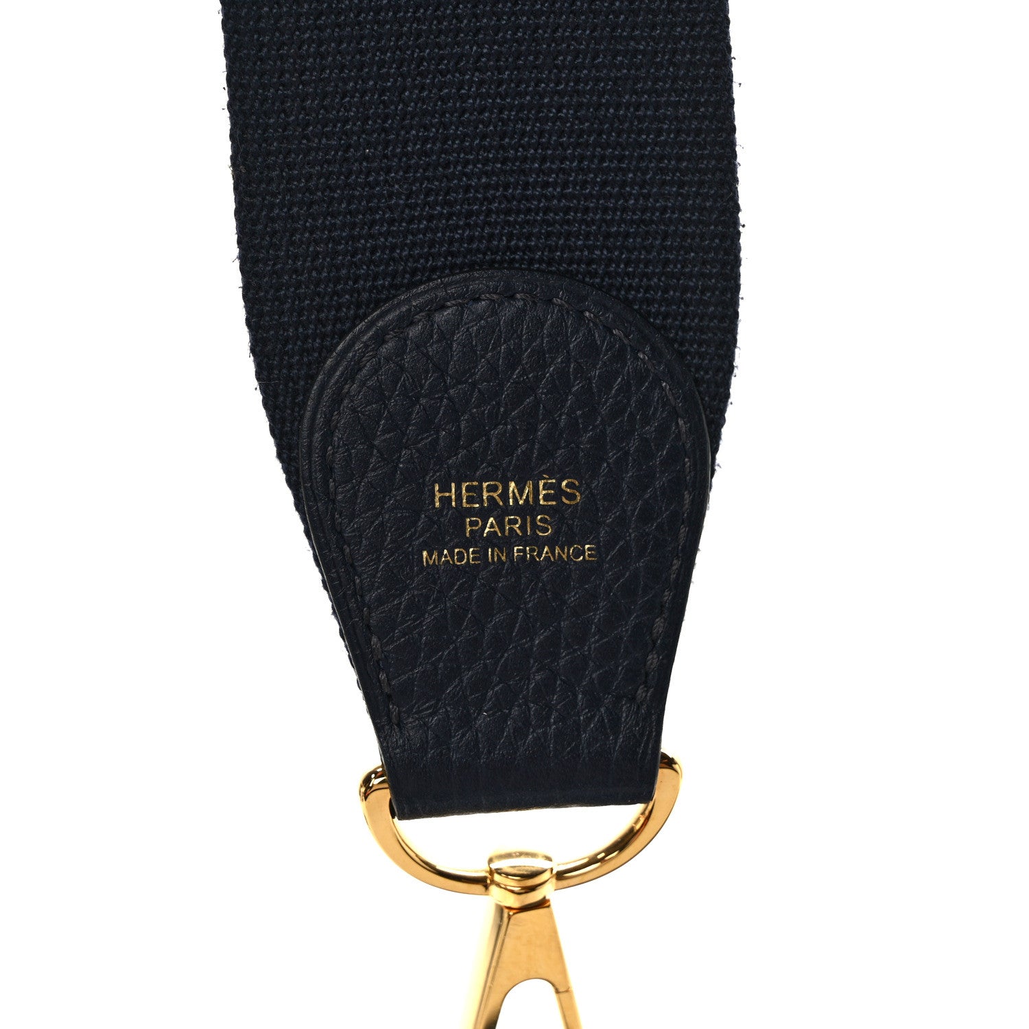Hermes Taurillon Clemence Evelyne III GM Bleu Nuit 8 of 10