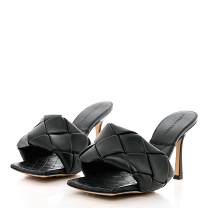 Bottega Veneta Nappa Maxi Intrecciato Lido Mule Sandals 36 Inkwell 3 of 8