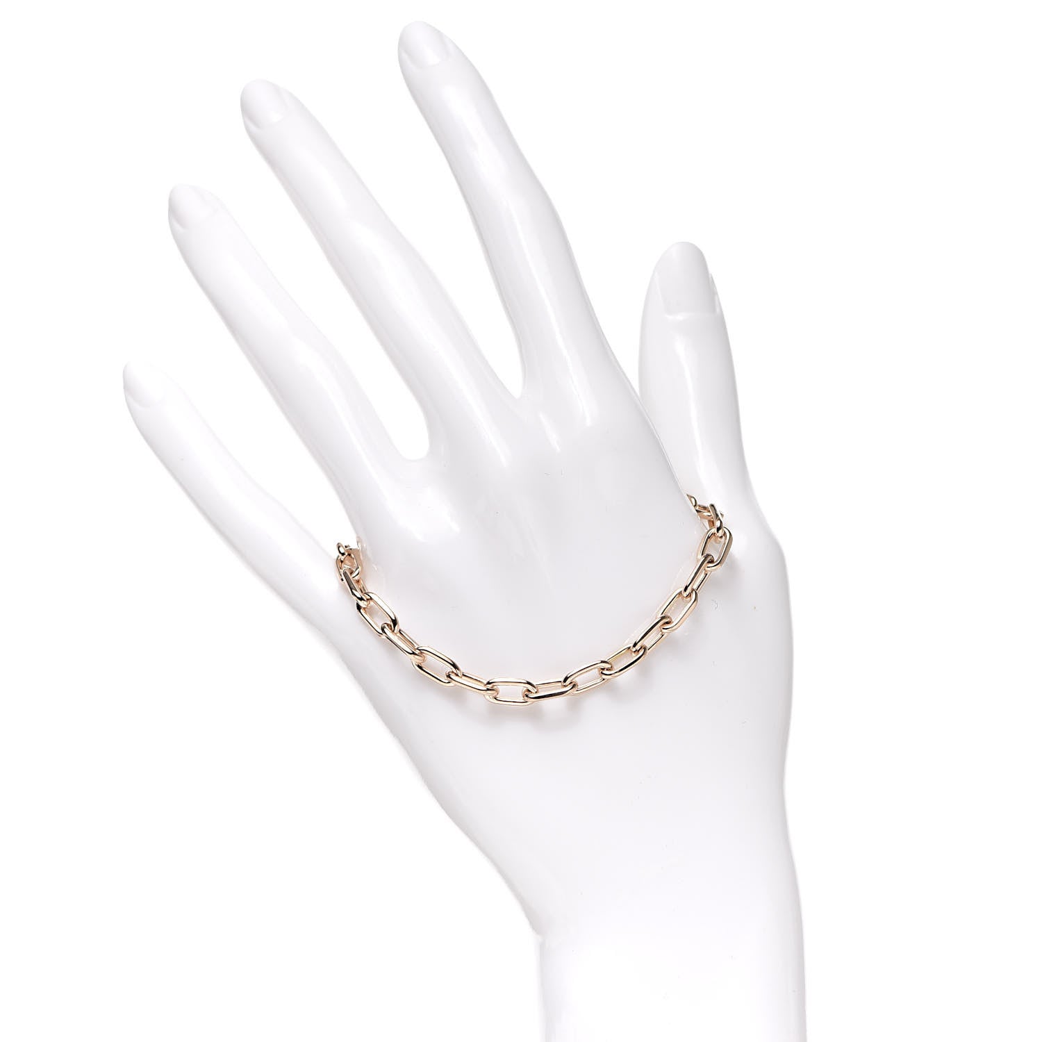 Cartier 18K Pink Gold Spartacus Link Chain Bracelet 2 of 6