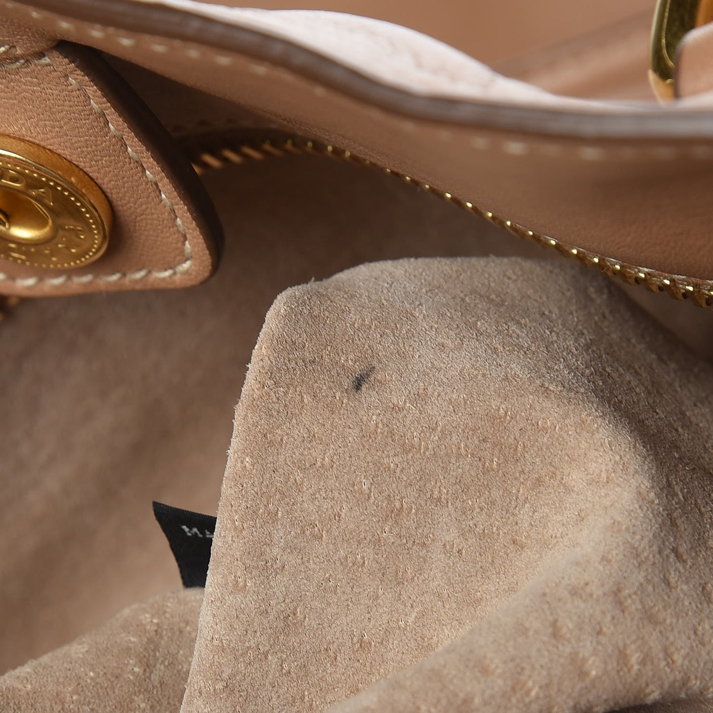Soft Calf Satchel Bag Caramel