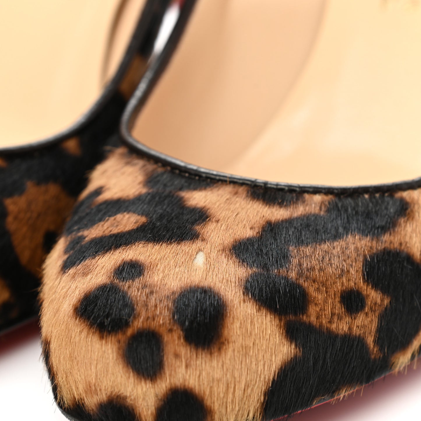 Pony Hair Luxor Mistica 60 Pumps 36.5 Leopard