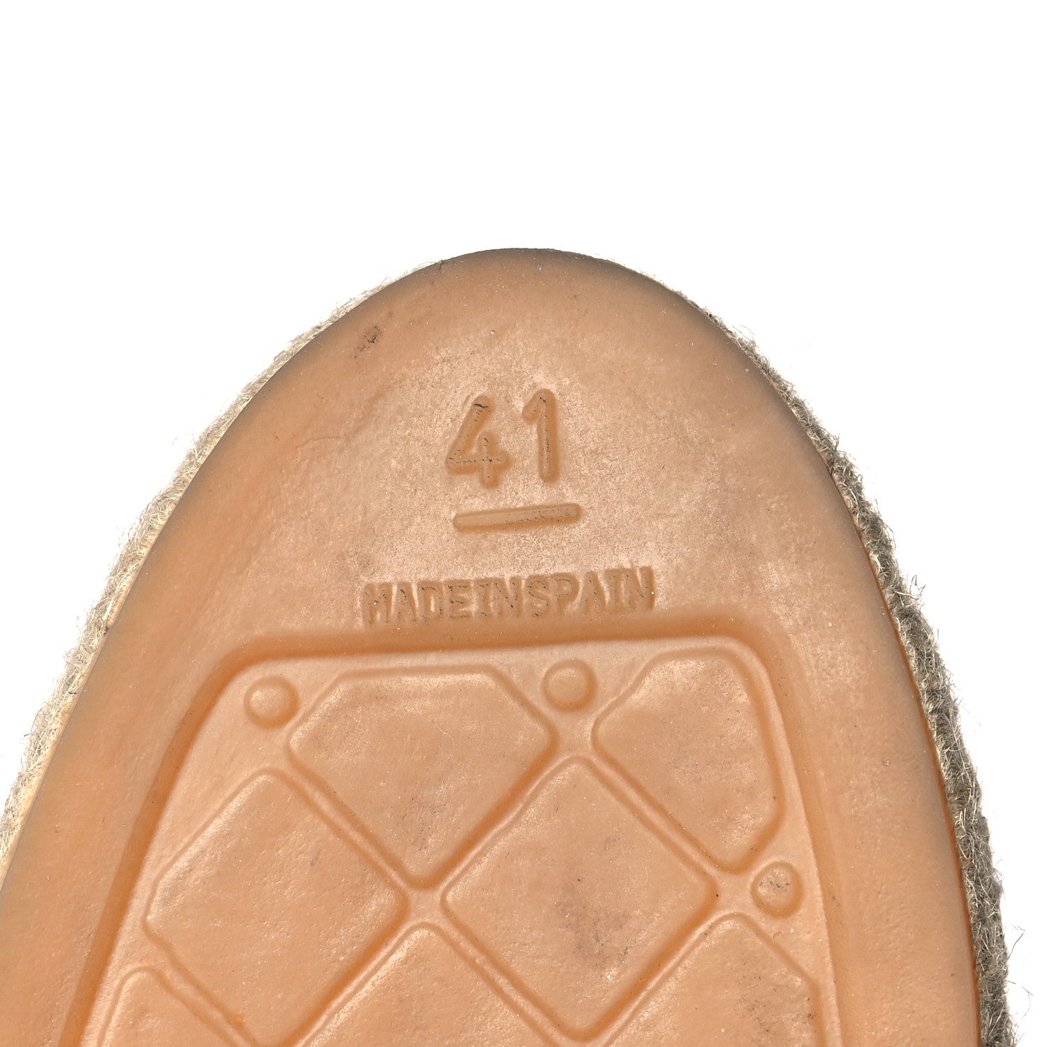 Chanel Lambskin CC Espadrilles 41 Beige Black 7 of 9