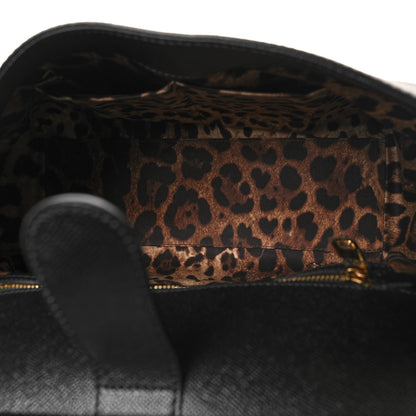 Dolce & Gabbana Dauphine Large Miss Sicily Satchel Black 6 of 12