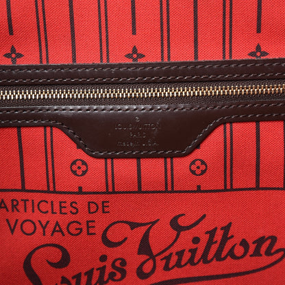 Louis Vuitton Damier Ebene Neverfull MM 7 of 9
