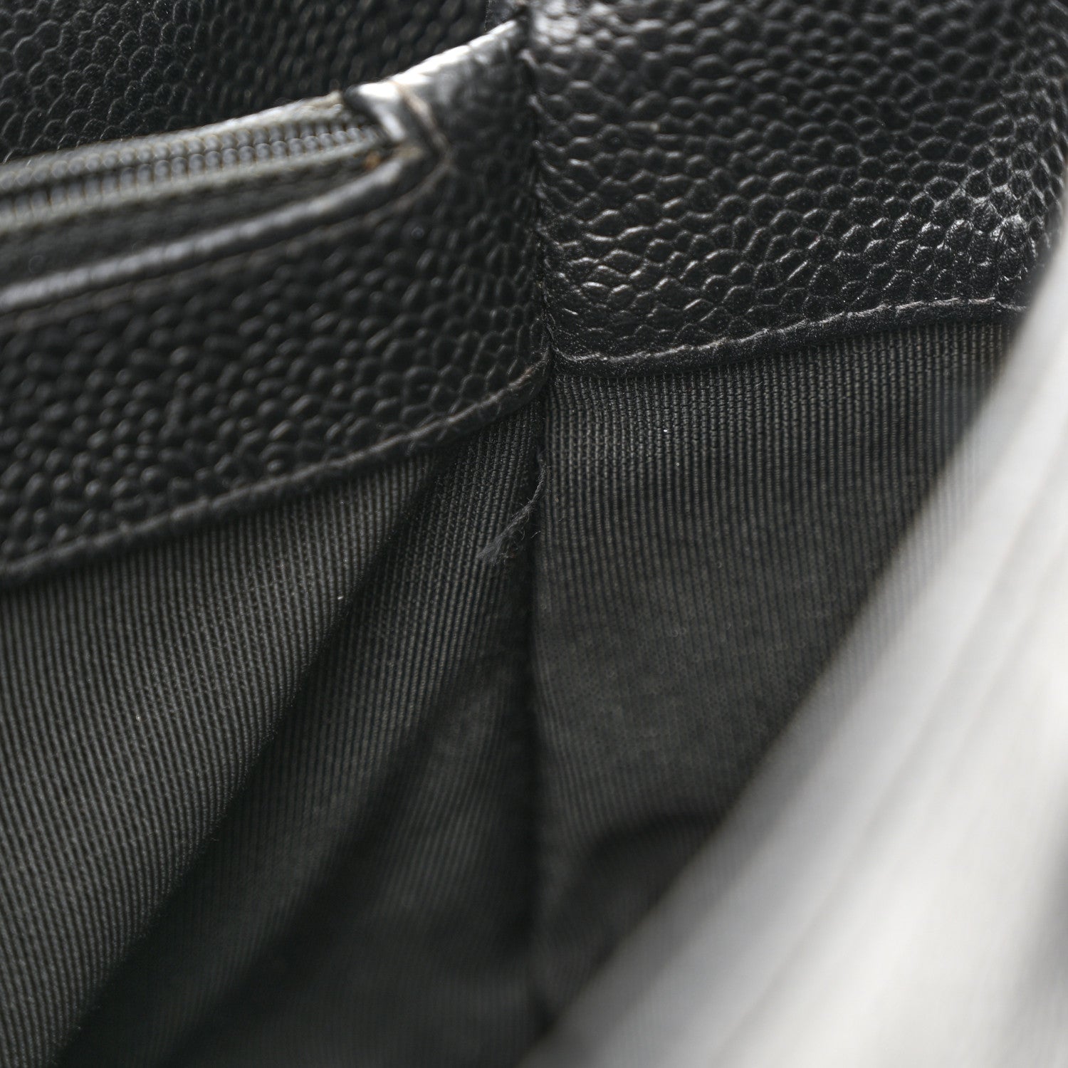 Chanel Caviar Quilted CC Shoulder Bag Black 11 of 15