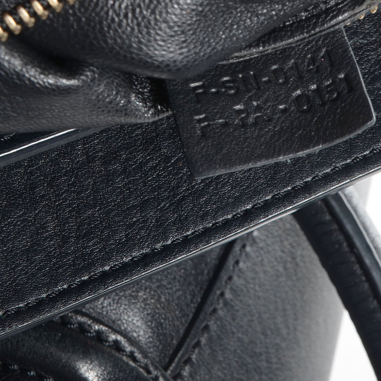 Smooth Calfskin Mini Luggage Black