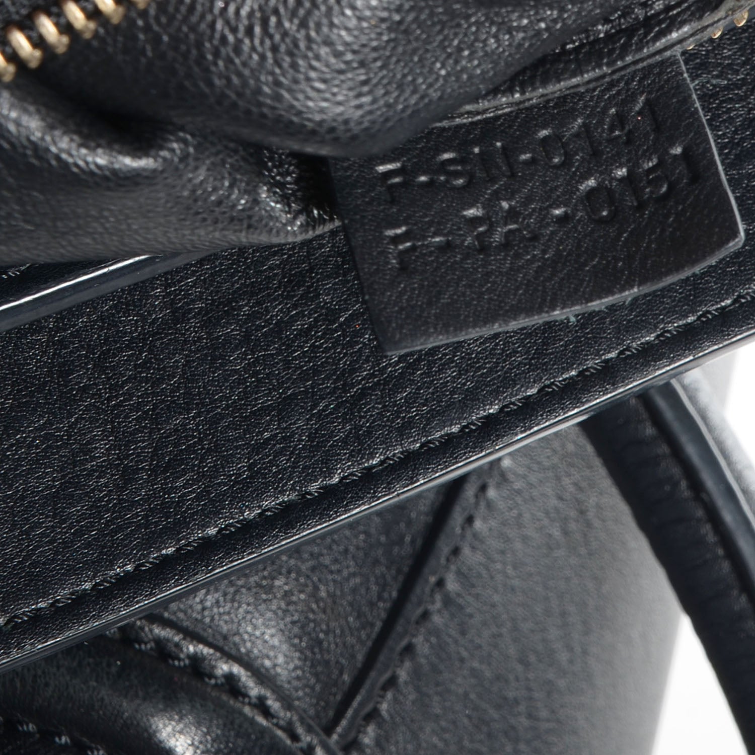Celine Smooth Calfskin Mini Luggage Black 7 of 9