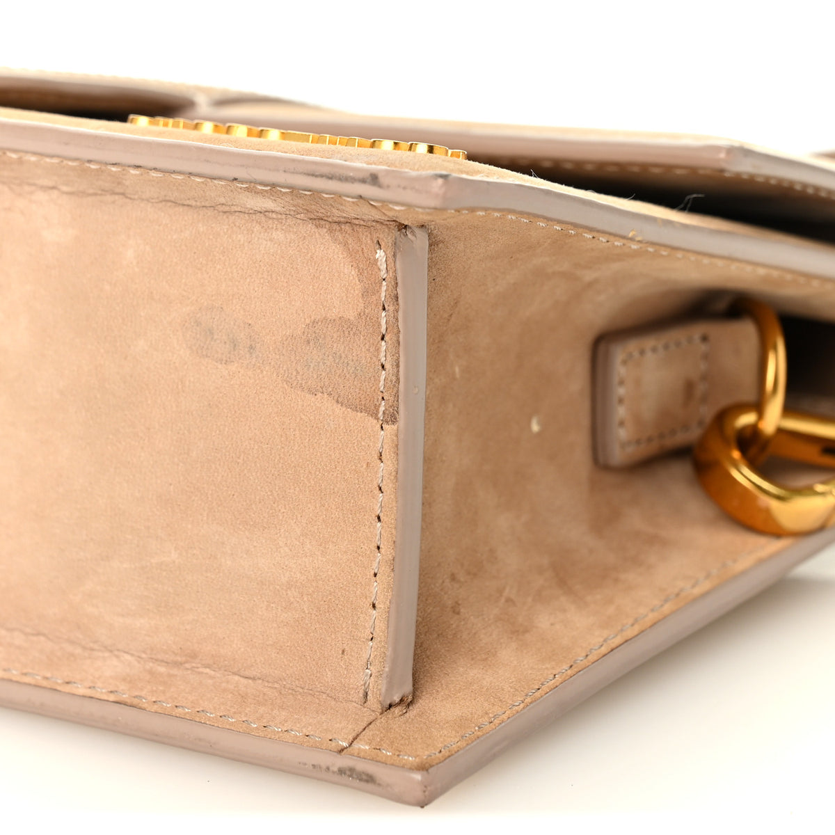 Jacquemus Nubuck Le Grand Bambino Dark Beige 9 of 11