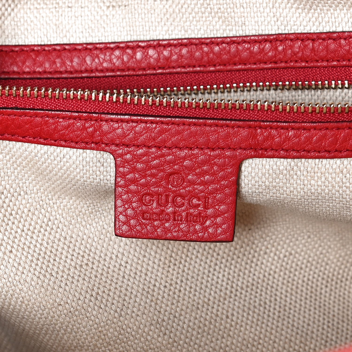 Gucci Cellarius Calfskin Medium Soho Bowler Tabasco 6 of 11