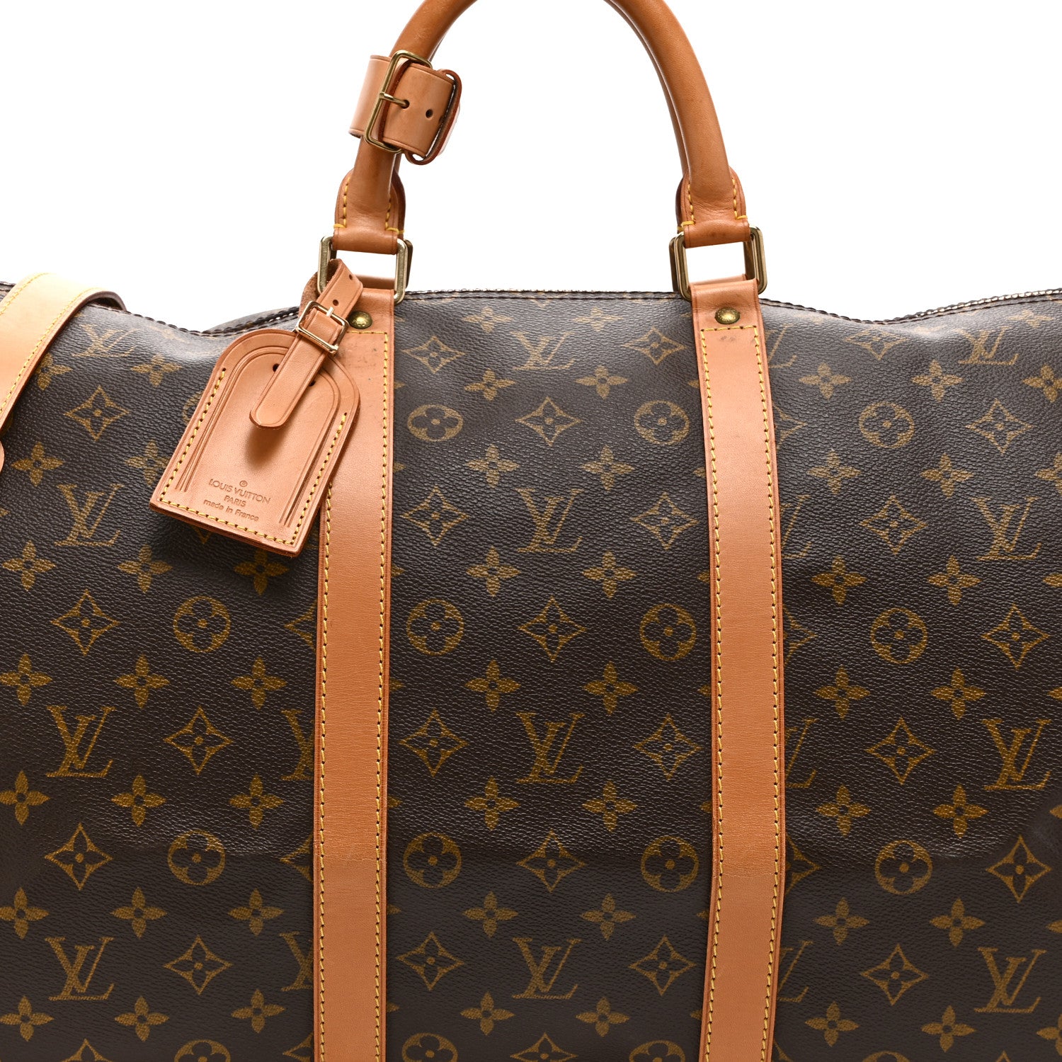 Louis Vuitton Monogram Keepall Bandouliere 55 7 of 9