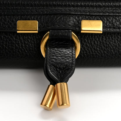 Chloe Calfskin Marcie Continental Flap Wallet Black 14 of 14
