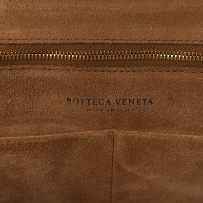 Bottega Veneta French Calfskin Maxi Intrecciato Large Arco Wood 8 of 14