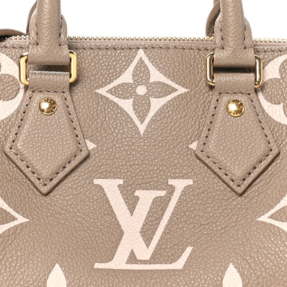 Louis Vuitton Empreinte Monogram Giant Speedy Bandouliere 20 Creme Beige 7 of 9