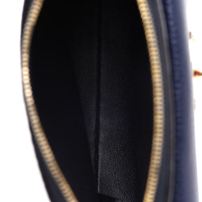 Mulberry Small Classic Grain Union Jack Darley Coin Pouch Oxford Blue 5 of 8