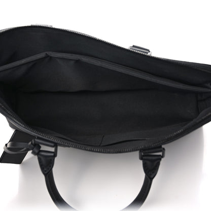 Louis Vuitton Calfskin Aerogram Takeoff Briefcase Black 5 of 10