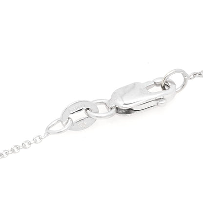 Roberto Coin 18K White Gold Diamond Love Letter L Pendant Necklace 5 of 6