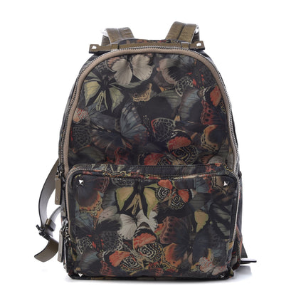 Valentino Garavani Nylon Camubutterfly Medium Rockstud Backpack Multicolor 1 of 8