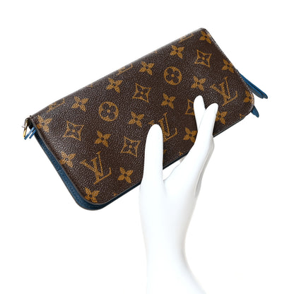 Louis Vuitton Monogram Insolite Wallet Blue 2 of 12