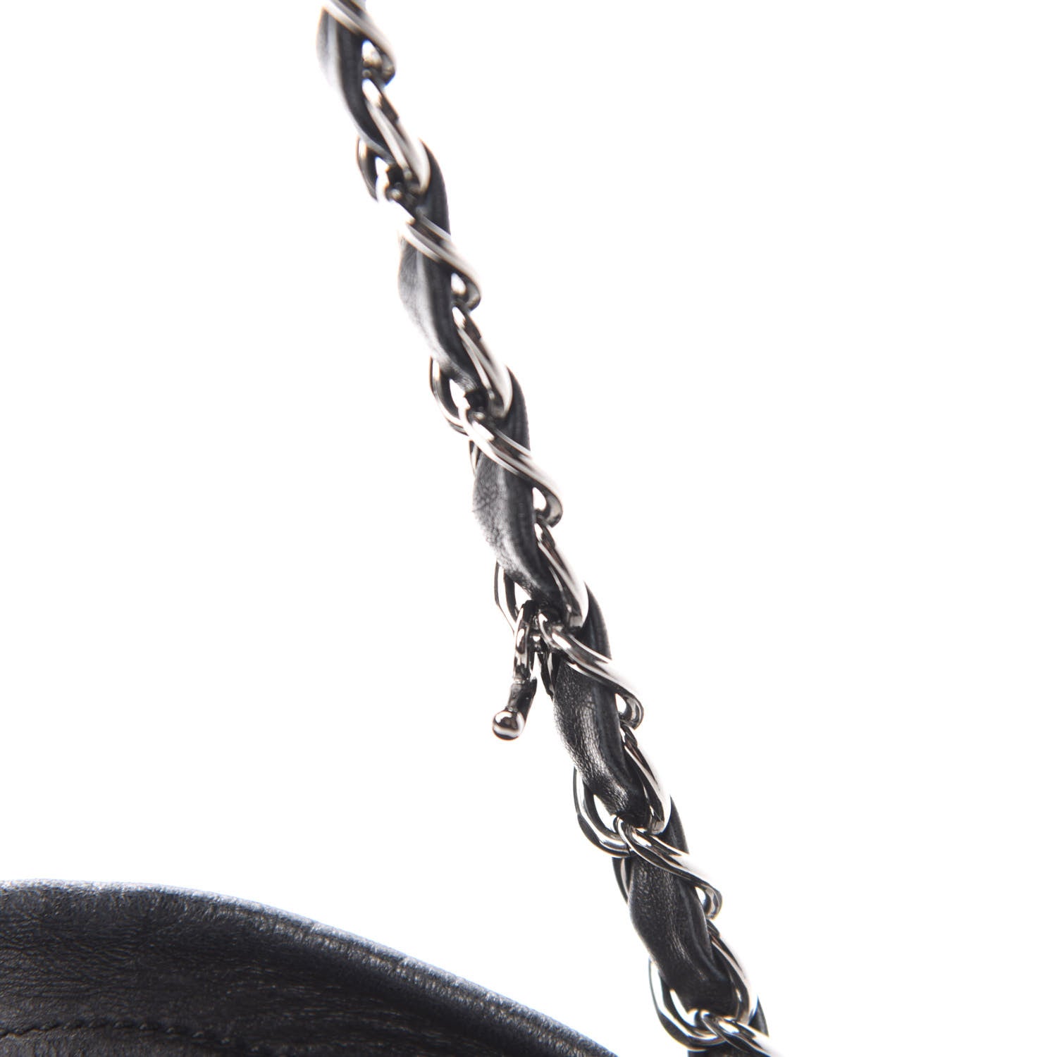 Chanel Calfskin Timeless Chain Tote Black 9 of 12