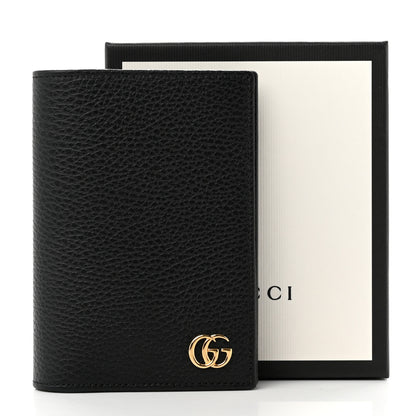 Gucci Calfskin GG Marmont Passport Case Black 7 of 7