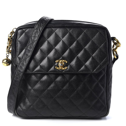 Chanel Caviar Quilted Flap Shoulder Bag Black 1 of 9