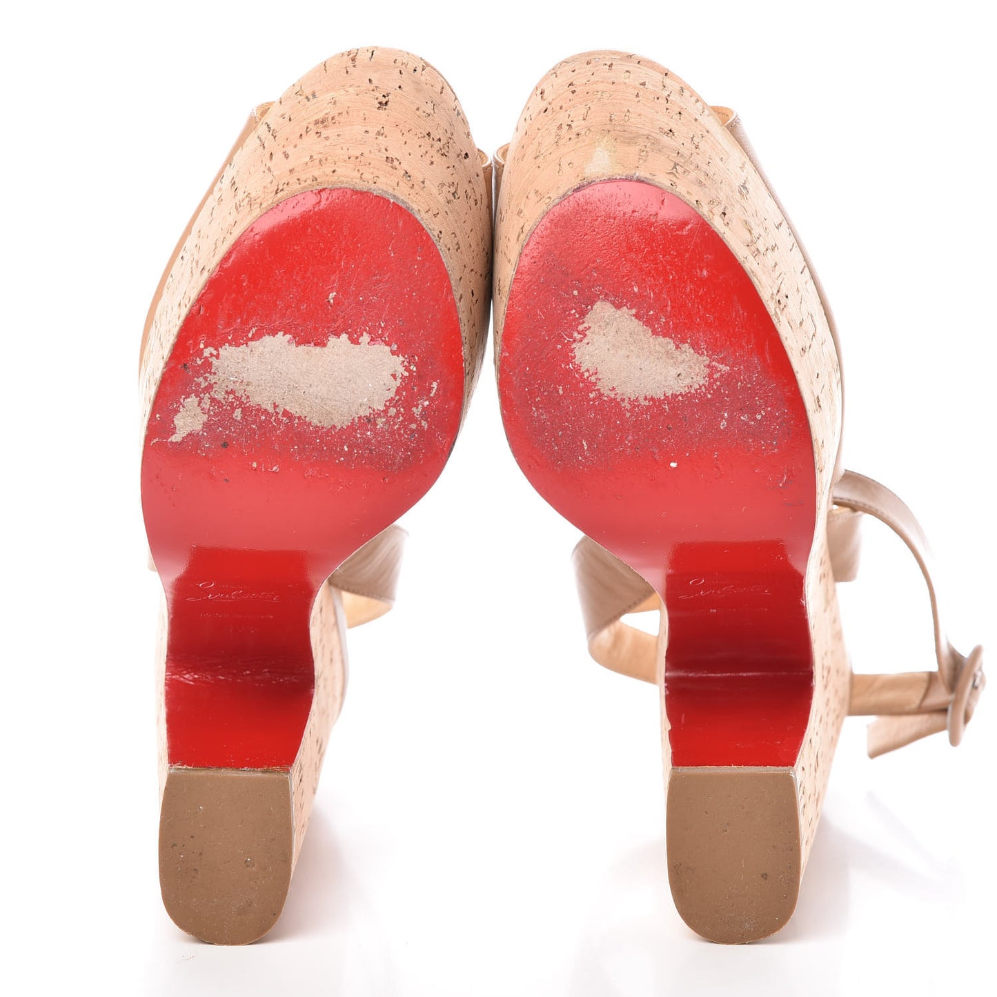 Kid Cork Super Dombasle 160 Platform Sandals 40.5 Nude