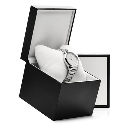 Gucci Stainless Steel 38mm G-Timeless Charm Quartz Watch 6 of 6