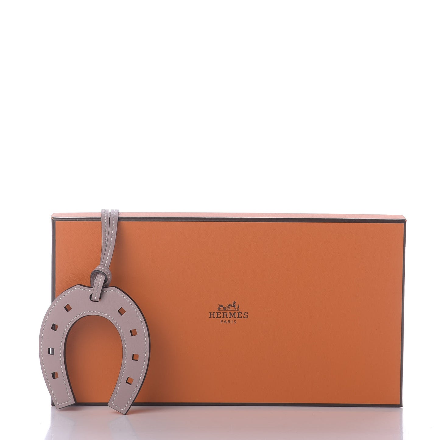 Swift Paddock Horseshoe Bag Charm Glycine