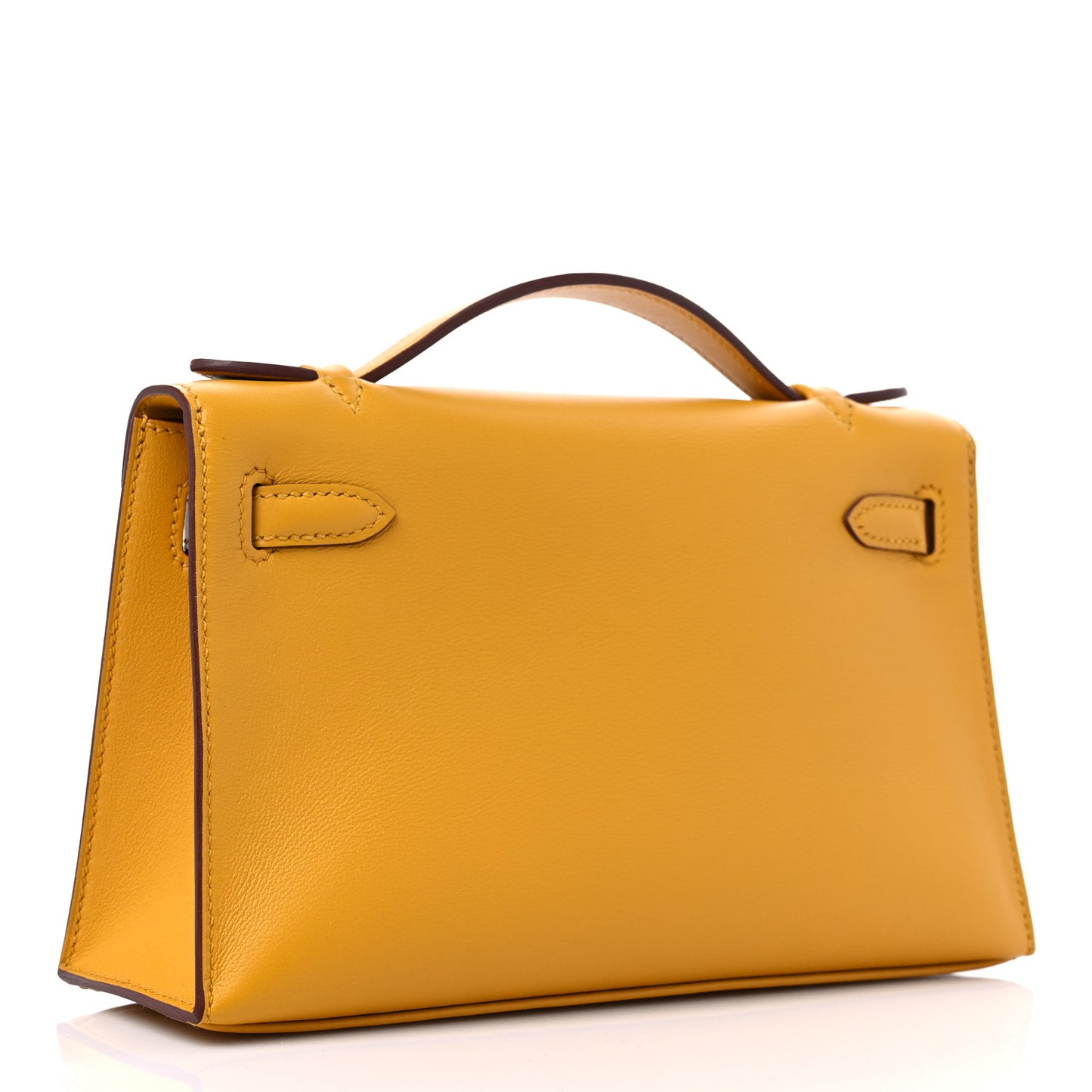 Swift Kelly Pochette Clutch Jaune Ambre
