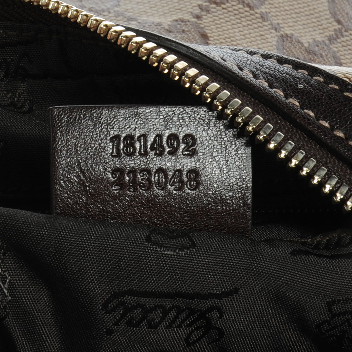 Crystal Monogram Duchessa Hobo Ebony