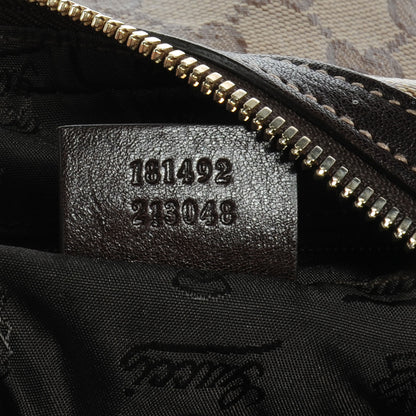Gucci Crystal Monogram Duchessa Hobo Ebony 7 of 8