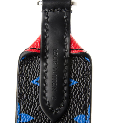 Louis Vuitton Canvas Bandouliere Shoulder Strap Black Bleu Digital 4 of 4
