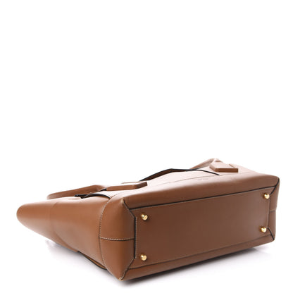 Bottega Veneta French Calfskin Maxi Intrecciato Large Arco Wood 4 of 14