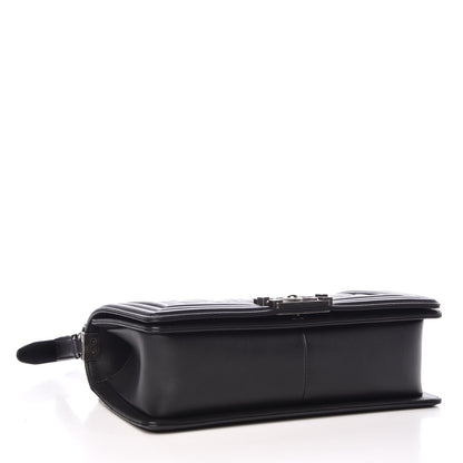 Chanel Calfskin Quilted Medium Boy Flap Black 4 of 8