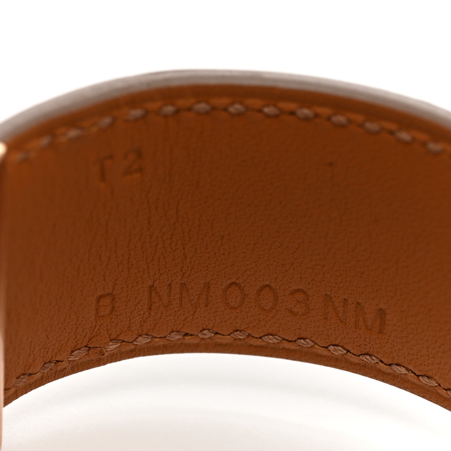 Matte Alligator Collier de Chien CDC 24 Bracelet T2 Rose Pale