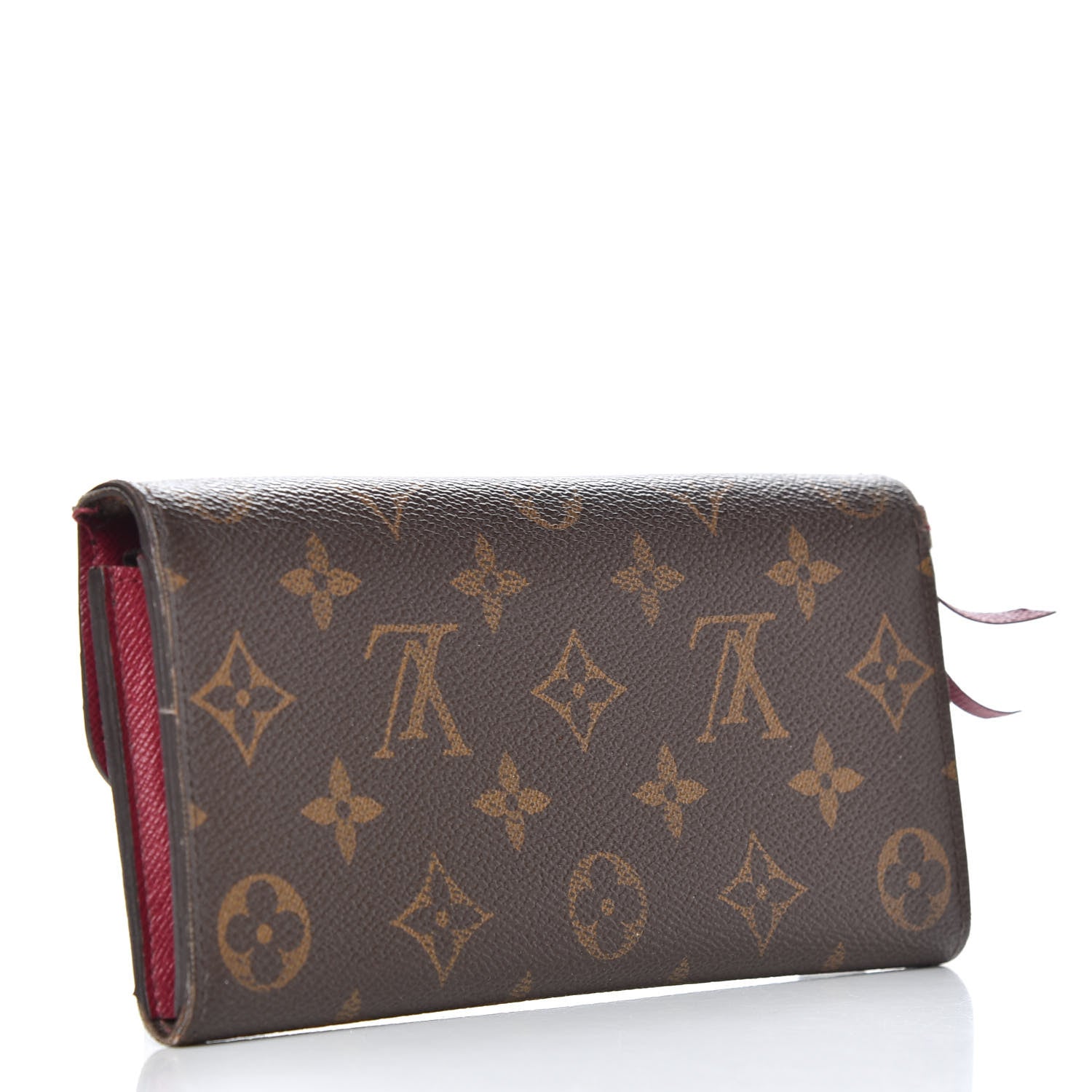 Louis Vuitton Monogram Emilie Wallet Fuchsia 3 of 9
