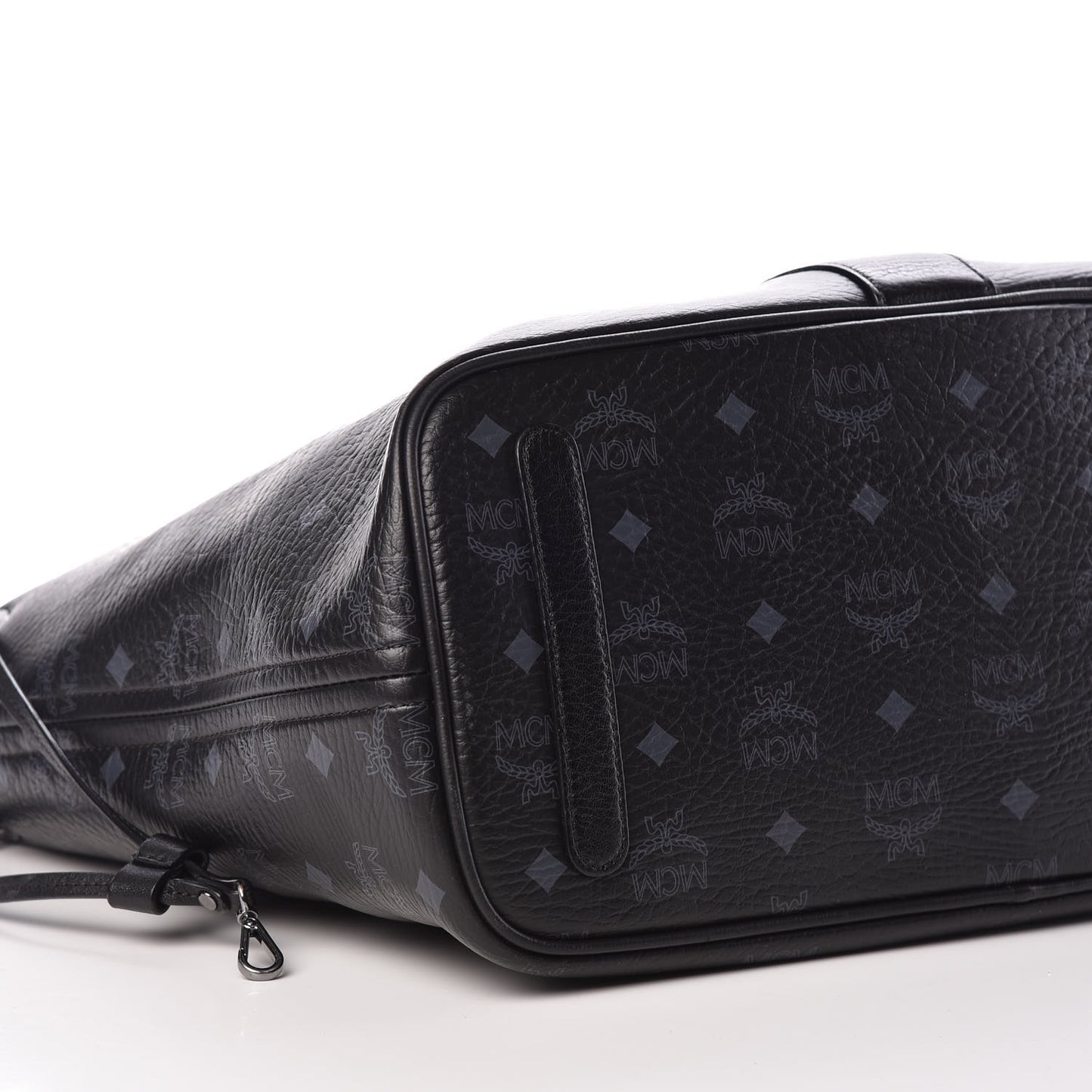 Visetos Medium Liz Reversible Shopper Tote Black